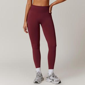 Custom Breathable Quick-Dry Tummy Yoga Pants for <b>Women</b> Gym Workout <b>Compression</b> Seamless Butter Lifting Yoga <b>Legging</b> Men - Product Image 4