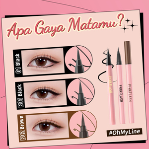 PINKFLASH Delineador de ojos resistente al agua de larga duración para mujer, delineador cremoso - Product Image 4