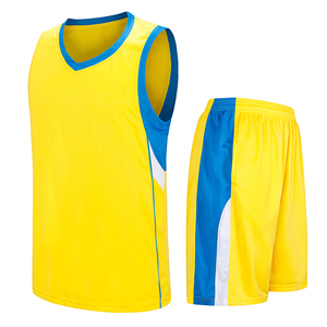 Alta calidad personalizado al por mayor 100 poliéster en blanco liso conjunto completo sublimación diseño Simple estrella baloncesto Jerseys Set - Product Image 4