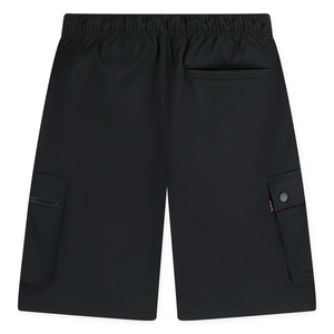 กางเกงขาสั้นคาร์โก้สีดำสำหรับผู้ชายผู้ใหญ่กางเกงขาสั้นออกกำลังกายฟิตเนสยิมไซส์ใหญ่พิเศษสำหรับกีฬาวิ่งจ๊อกกิ้งชุดทำงาน - Product Image 2