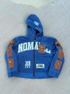 เสื้อมีฮู้ดลำลองสำหรับผู้ชาย, เสื้อฮู้ดลำลองสีพื้นใส่ได้พอดีตัวสำหรับฤดูหนาวของผู้ชาย - Product Image 6