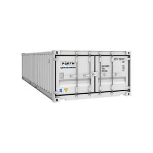 Récipient de stockage en vrac demi-hauteur 20 pieds en acier lourd, empilable, modulaire pour usage industriel - Product Image 6