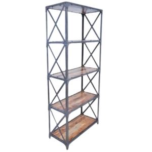 Estantería de madera maciza de diseño moderno natural, muebles de oficina y hogar de estilo industrial grande para la entrada de la escuela, comedor, hotel - Product Image 1