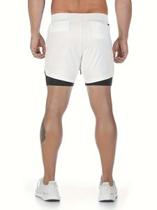 Pantalones Cortos Deportivos para Hombre, de Secado Rápido, Ligeros, para Gimnasio, Entrenamiento, Trotar, Deportes, Transpirables, Ropa Deportiva Activa - Product Image 4