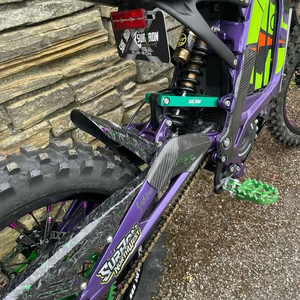 2025 High Quality Brown for Ultra Bee 74V 60Ah Electric Dirt Bike 18000W OEM DIY Forged Aluminium Alloy <b>Frame</b> <b>Ebike</b> - Product Image 3