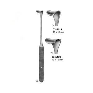 Retractor de tapa Desmarres 5,5 pulgadas tamaño 3 15mm retractor de tapa ortopédica de acero inoxidable alemán oftálmico - Product Image 1