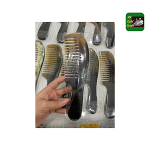 Peine de cuerno Cuerno de búfalo natural Hecho a mano Cabello suave Aseo Artesanía tradicional vietnamita Proveedor de exportación - Product Image 5