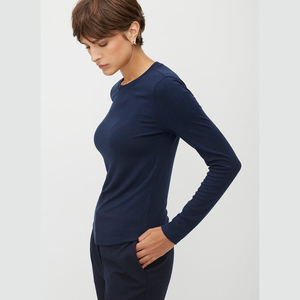 Best Comfortable Women's <b>Striped</b> <b>Long</b> <b>Sleeve</b> <b>T</b>-<b>Shirt</b> - High-Quality Durable and Ideal for Casual and Fashionable <b>t</b> <b>Shirt</b> - Product Image 6