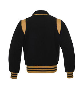 Custom Made Unisex Varsity <b>Jacket</b> Stand Collar Front Logo Waterproof Winter Sports <b>Workout</b> Full Sleeves High Street Style - Product Image 6