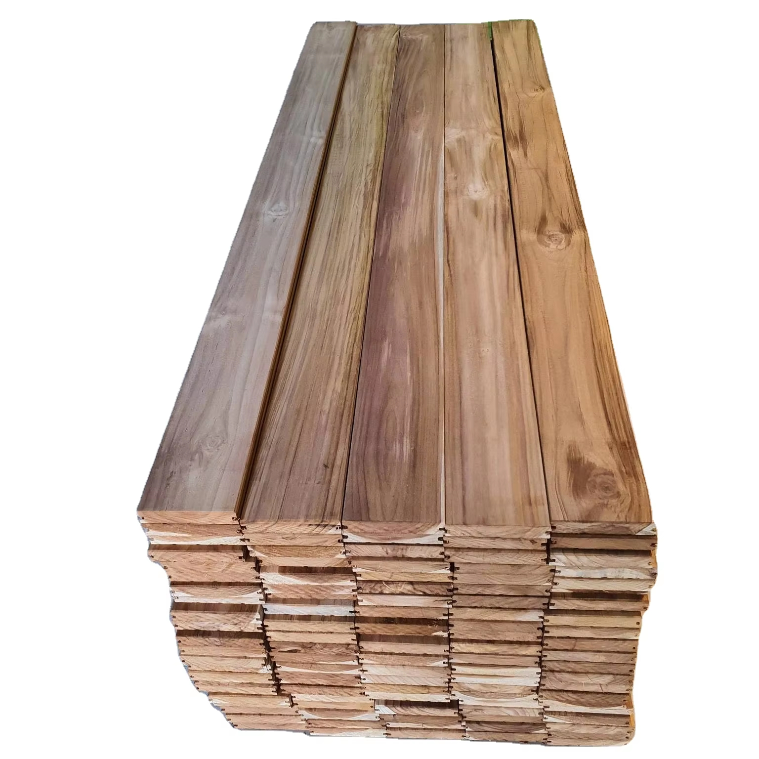 Export-Ready Teak Round Logs with Bark Timber Raw Materials for Woodworking Projects