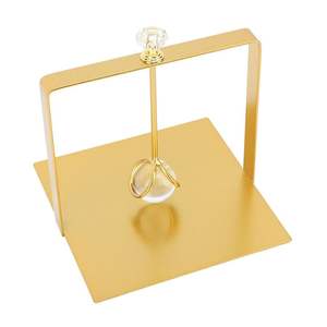 ที่ใส่กระดาษเช็ดปากแบบเหล็กวางกลางอุปกรณ์ทานอาหารเย็นที่มีคุณภาพสูงไม่เหมือนใครแท่นวางทิชชู่ติดทนนานเคลื่อนย้ายได้ง่าย - Product Image 1