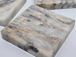 Vente chaude luxe marbre caboteur meilleure qualité écologique carré Table décor nouveau modèle tapis et tampons pour tasse à café et tasse à thé - Product Image 2