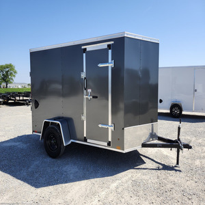 Remorque de transport fermée série Beta 6x10 2026, 2990 GVWR, remorque utilitaire à essieu unique, hauteur intérieure de 72 pouces, porte à rampe pour le chargement - Product Image 1