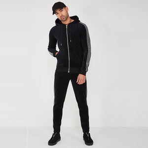 Survêtements légers à blocs de couleurs tissés en nylon 2025 pour hommes avec bandes latérales, fabricant professionnel, nouvelle collection 100% - Product Image 5