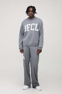 Sudaderas de algodón de peso pesado con logotipo personalizado, conjunto de chándal de tela gruesa, pantalones de chándal holgados, conjuntos de chándal para hombre - Product Image 2