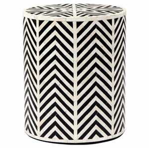 โต๊ะข้างเตียงแบบฝังลูกแพร์สำหรับบ้านโรงแรมร้านอาหารเฟอร์นิเจอร์ทำมือสำหรับห้องนอนดีไซน์ทันสมัยตามสั่ง - Product Image 2