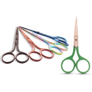 Ciseaux à cuticules conçus pour le façonnage des ongles et la coupe de précision dans les routines professionnelles de soins des ongles, ciseaux de manucure - Product Image 1