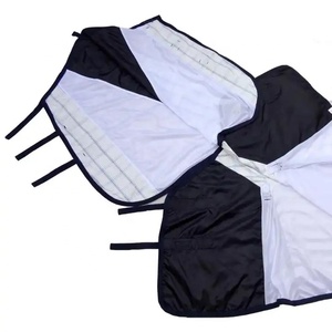 Hot Selling Summer Stable Teppich des indischen Herstellers Polyester Pferde ausrüstung Nylon futter Equine Combo Neck Poly cotton - Product Image 2
