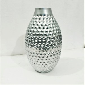 Florero de aluminio de lujo clásico de Venta caliente, decoración de mesa de diseño Vintage para sala de estar y dormitorio, estilo clásico de lujo - Product Image 4