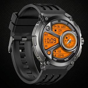 Montre connectée GPS AK17G avec écran AMOLED de 1,43 pouce, étanche, boussole pour le sport en plein air, pour hommes et femmes - Product Image 1