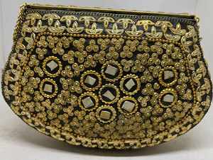 <b>Envelope</b> Clutch Brass & Metal Frame Black <b>White</b> Personalized Women Evening Bag Custom Color Lowellcraft.com Luxury Handbag Purse - Product Image 6