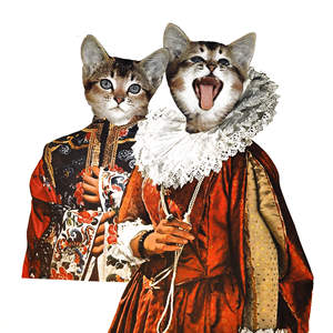 Collage de impresiones A4 - Gatos 21x29.7cm - Collage sarcástico - Product Image 3