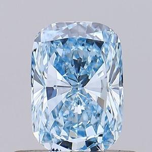 Igi เบาะเพชรสีน้ำเงินเข้มสำหรับทำเครื่องประดับ0.55 CT Lab เพชรที่หลวมสอบเทียบ VS1เพชรที่สร้างขึ้นสำหรับการทำเครื่องประดับ - Product Image 1