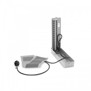 Utilisation des soins de santé en acier inoxydable fait manomètre diplomate lourd avec manchette Velcro clinique hospitalière et manomètres à usage domestique - Product Image 1
