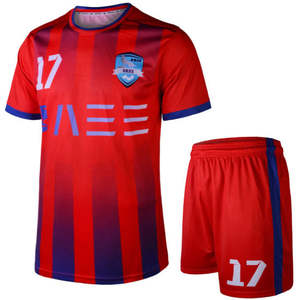 Uniformes de football de qualité pour jeunes hommes, séchage rapide, uniformes de football par sublimation pour adultes, design personnalisé, uniformes de football de style oem - Product Image 2