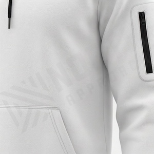 Sudadera con Capucha Extra Grande para Hombre, 80% Algodón, 20% Poliéster, Bordado Chenille Personalizado, Ropa Urbana, Sudadera con Capucha Personalizada en Color - Product Image 5