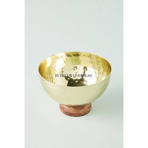 Bol en forme de rectangle en fil métallique et en acrylique de qualité supérieure avec poignées d'Inde - Product Image 5