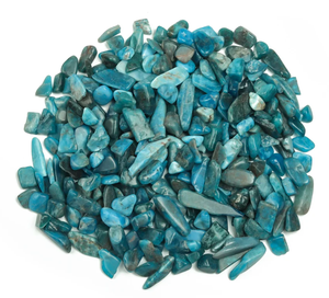 Meilleure qualité Offre Spéciale en vrac naturel bleu apatite puces puces de pierres précieuses cristal semi dégringolé puces cristal en vrac - Product Image 1