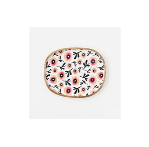 Woodwn assiette imprimée Restaurant maison dîner en bois plats de service assiettes avec poignée au meilleur prix - Product Image 6