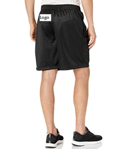 Chaîne de basket-ball en maille pour hommes, coupe ample à fermeture avec cordon de serrage, Machine laver bon marché, offre spéciale, stock du Bangladesh - Product Image 2