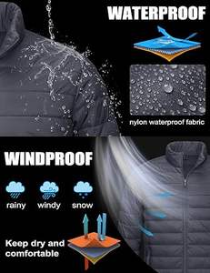 Vestes d'hiver à capuche en duvet de canard pour hommes, chaudes, épaisses, de haute qualité, manteaux en duvet pour hommes, pardessus d'hiver, parkas en duvet, vestes matelassées pour hommes - Product Image 4