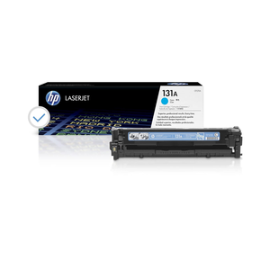 Cartouche de toner cyan originale HP 131A pour imprimante LaserJet avec puce CF211A, cartouche de toner HP 131A, cartouche de toner HP CF211A - Product Image 1