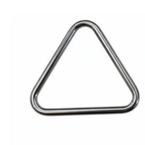 Factory Stainless Steel Polished Seamless Triangular Rings <b>Hardware</b> for Kitchen Bad Accessories Boxed Packaging - Product Image 2