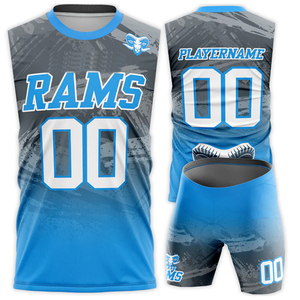 Tenue de football 7v7 de sublimation haut de gamme, ensembles de maillots et shorts personnalisés, 100% polyester, évacuation de l'humidité, antibactérien, respirant - Product Image 2