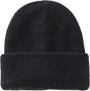 หมวกบีนนี่ไหมพรม/ผ้าฝ้าย ดีไซน์ใหม่ปี 2025 ระบายอากาศ กันน้ำ ลายแจ็คการ์ดถักมือ ลายเรียบ สำหรับผู้ใหญ่ 男女兼用 บริการ OEM - Product Image 1