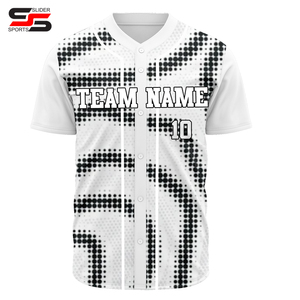 เสื้อเบสบอลใส่ได้ทั้งชายและหญิงผ้า100% โพลีเอสเตอร์ซับเหงื่อผ้ากันแบคทีเรียระบายอากาศได้ดีงานตามสั่ง - Product Image 6