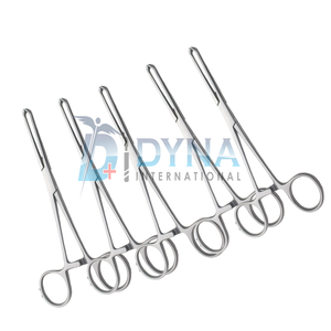 ชุดคีมหนีบเนื้อเยื่อ10ชิ้น5ชิ้นพร้อมพื้นฐานเครื่องมือผ่าตัด5ชิ้น X 6ฟัน - Product Image 1