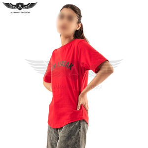 Camiseta de Mujer de Buena Calidad, Hecha a Mano, Cómoda, Último Estilo, Producto Nuevo, Camiseta de Algodón Estampada de Corte Regular para Mujer - Product Image 6