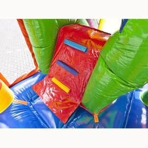 Château gonflable plein d'entrain commercial pour petits enfants rebond sautant maison aire de jeux videur extérieur - Product Image 1