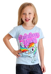 GOTS Certified 100% Bamboo Kids Girls T-shirts - Product Image 3