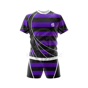 Concevez votre équipe personnalisée, portez un uniforme de rugby à impression personnalisée/uniforme de rugby à séchage rapide à prix de gros fabriqué à l'usine - Product Image 4