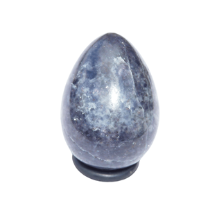 Oeufs en cristal de guérison naturelle en gros d'oeufs d'iolite pour la décoration intérieure et l'équilibrage énergétique de fabrication de confiance - Product Image 2