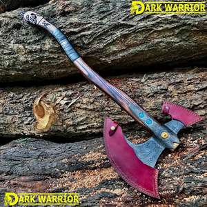 Hachas Tomahawk Leviathan de Acero Inoxidable Industriales Hechas a Mano, Hacha Funcional de Tamaño Real, Inspirada en GOW, Totalmente Mejorada - Product Image 6