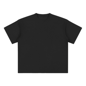 Camiseta de Algodón 230 G, Lisa, de Alta Calidad, Talla Grande para Hombre, Algodón y Poliéster, Logotipo Personalizado, Cuello Redondo - Product Image 1