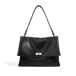 Manufacturer Custom Designer Luxury Leather Shoulder Handbag Women <b>Crossbody</b> <b>Bag</b> Waterproof Black <b>Messenger</b> <b>Bag</b> for Girls - Product Image 6