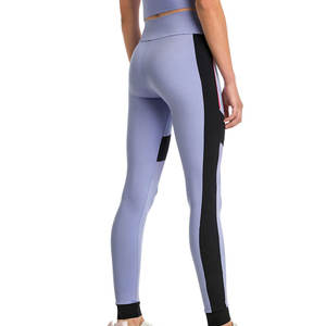 High Quality Custom Breathable Multi Color Plain Women <b>Leggings</b> / New Best Fitness 100% Cotton Polyester Women <b>Leggings</b> - Product Image 2